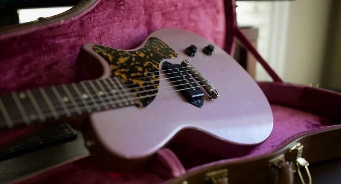 TM Les Paul Junior Heather Poly