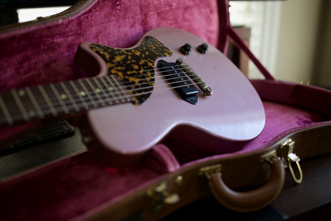 TM Les Paul Junior Heather Poly