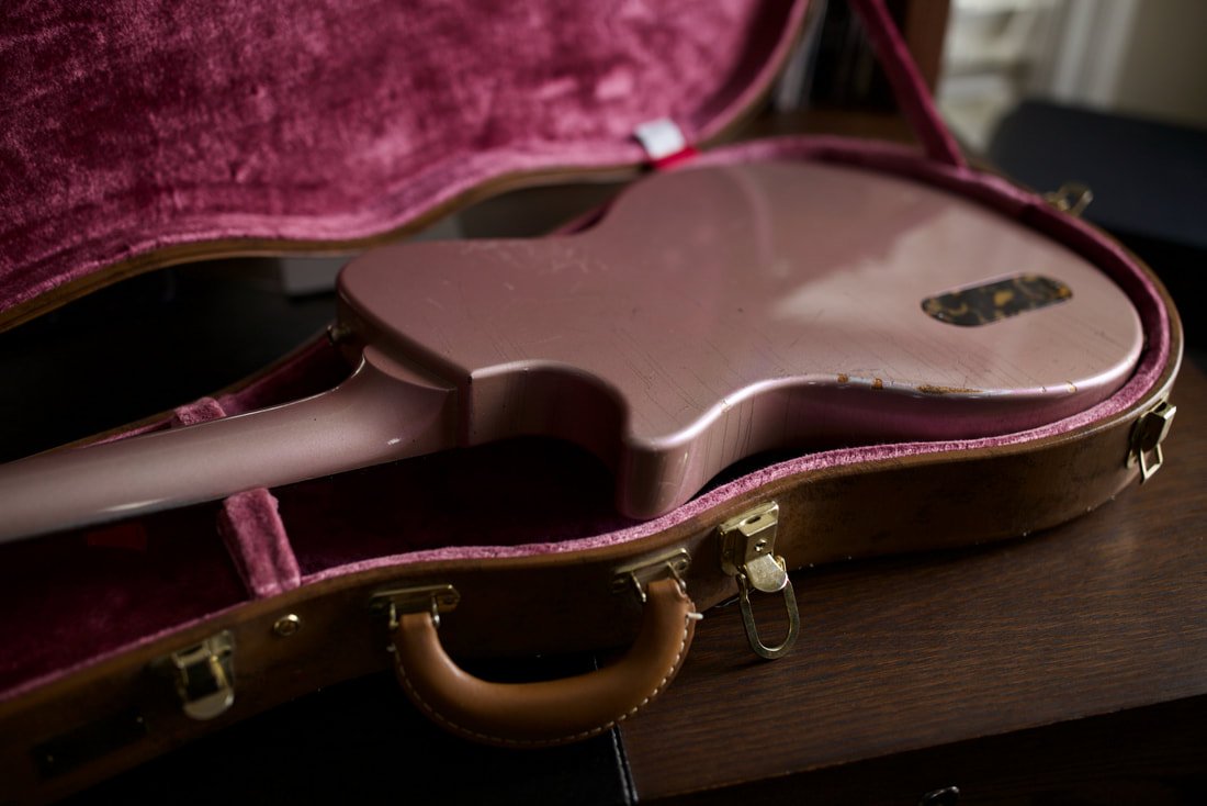 TM Les Paul Junior Heather Poly